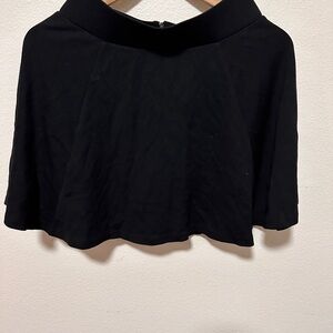 H&M Classic Black A-Line Skirt